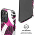 Pink and White Hipster iPhone 16 Pro Magsafe Impact Case